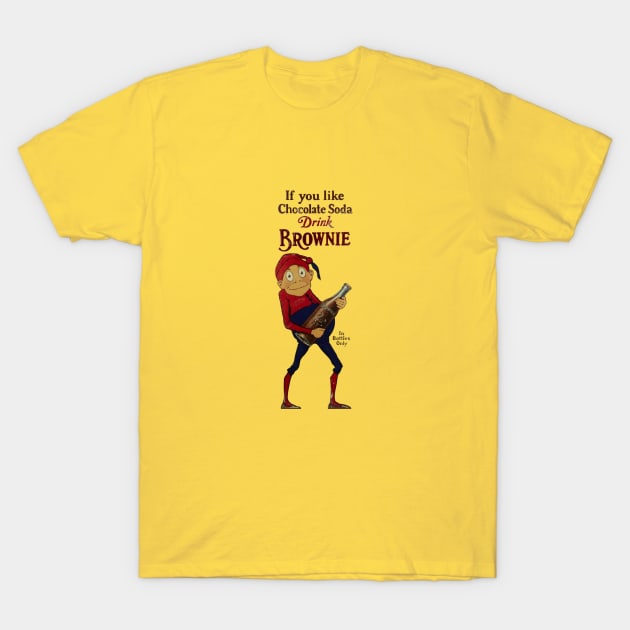 Brownie Chocolate Soda T-Shirt by The Curious Cabinet